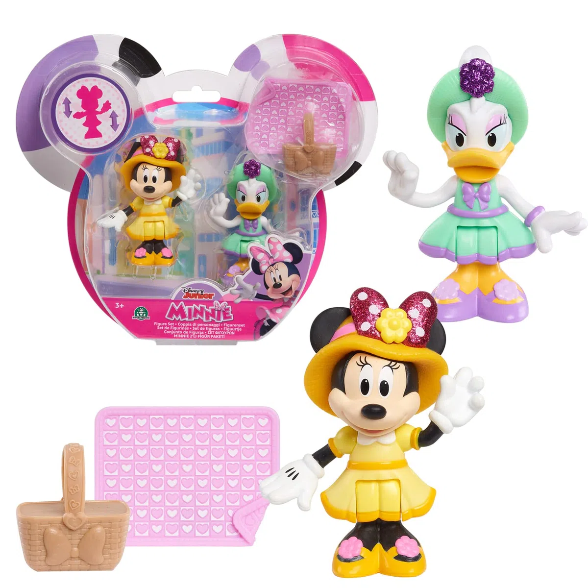 Famosa Mickey&Minnie, 2 Figuras articuladas 7,5 cm con Accesorios, Diferentes Modelos Disponibles, Juguete para niños a Partir de 3 años, Mcn17