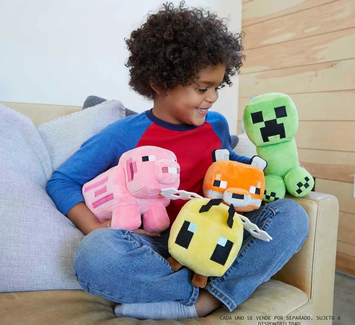 Mattel Minecraft Peluche básico de Personaje, Juguetes Coleccionable inspirados en el Videojuego, para niños, niñas y Fans a Partir de 3 años, HBN42