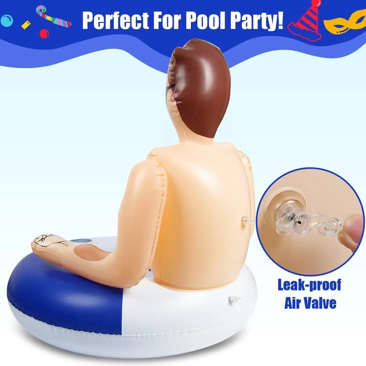 Flotadores inflables para Piscina, Juguetes para Piscina, Anillo de natación para niños, balsa Inflable de Tubo para Adultos, Flotador de Tubo para Fiestas en la Playa y relajación para adul