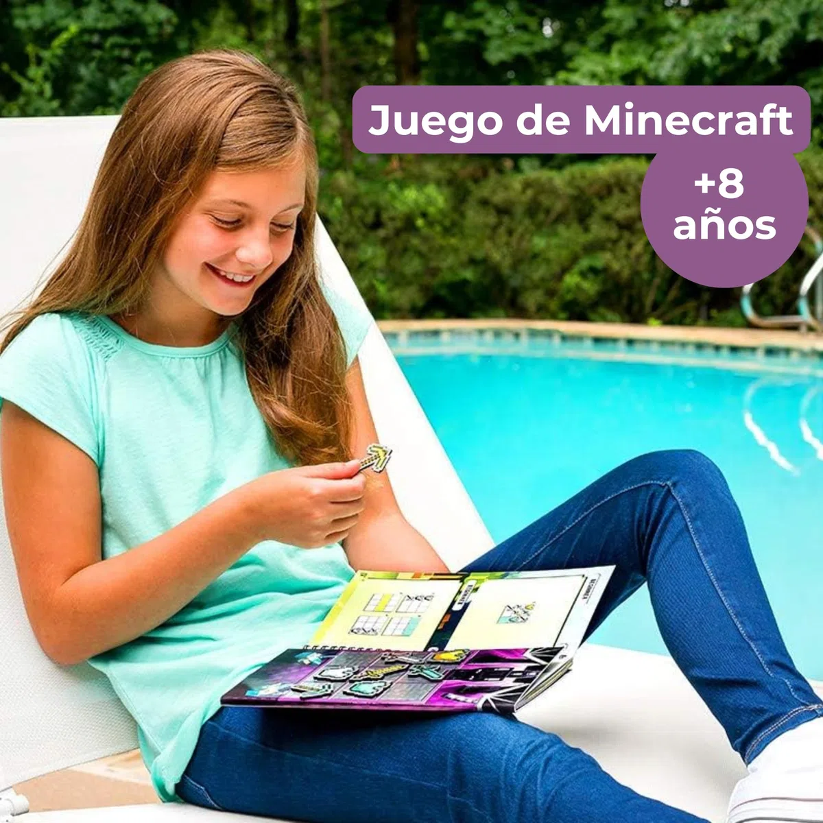 ThinkFun - Minecraft Travel, Juegos de Mesa Niños 8 Años o Más, Juego de Viaje, Rompecabezas Niños, Juego Mesa con Desafíos, Juegos Educativos